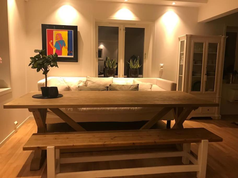 Stort hus i Porsgrunn sentrum med gratis parkeringsplasser til flere biler Eksteriør bilde