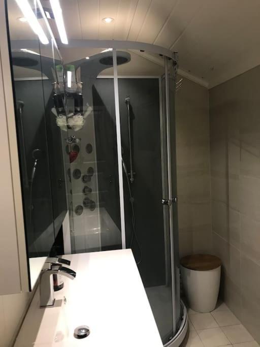 Stort hus i Porsgrunn sentrum med gratis parkeringsplasser til flere biler Eksteriør bilde